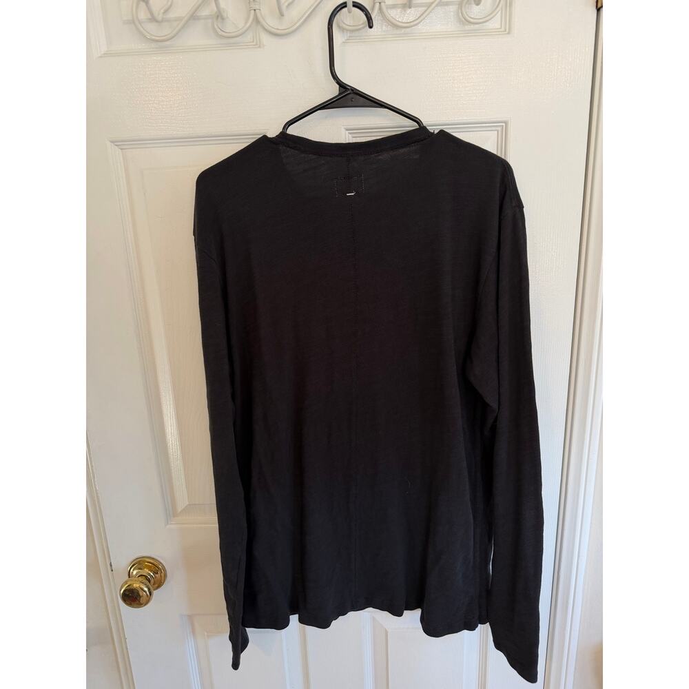 Rag & Bone Men’s Black Long Sleeve Shirt Size L 100% cotton - Picture 7 of 10